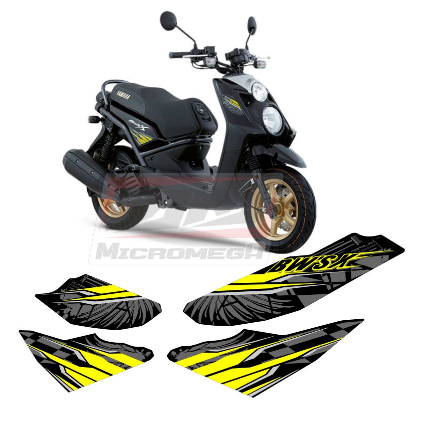 yamaha bws 125 2015 motard negra