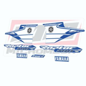 Calcas Sticker Calcomanías Yamaha Raptor 700 2007 Azul