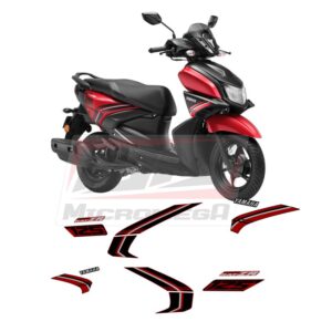 yamaha ray zr fi 24-25 roja