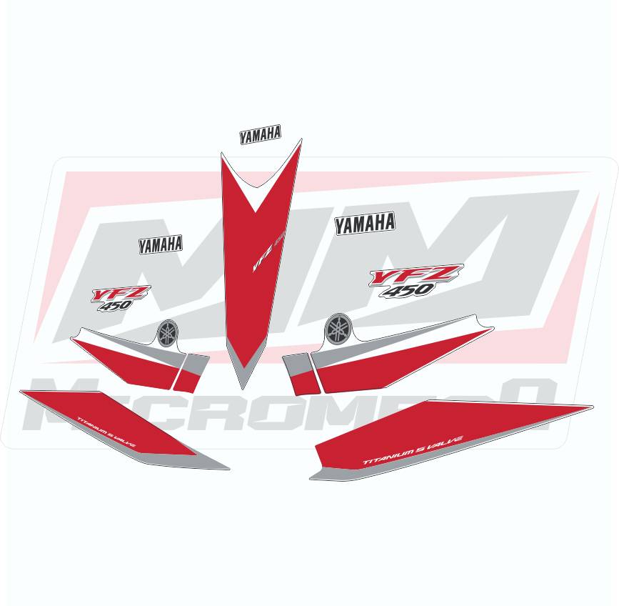 yamaha yfz 450 2004 blanca