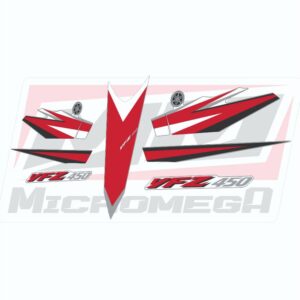 yamaha yfz 450 2005 blanca