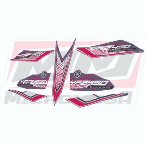 yamaha yfz 450 2007 gris