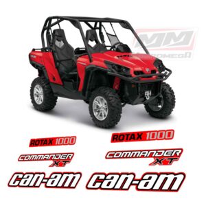 Calcas Sticker Calcomanías Can Am Commander xt 11-13