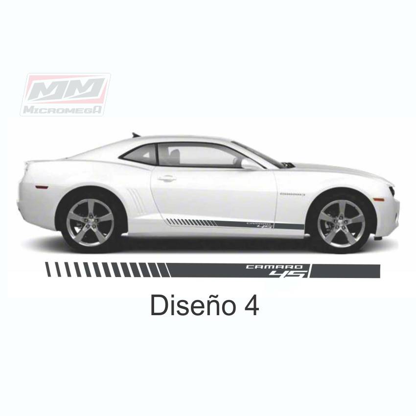 Calcas Sticker Calcomanías Chevrolet Camaro 10-15 - Imagen 4