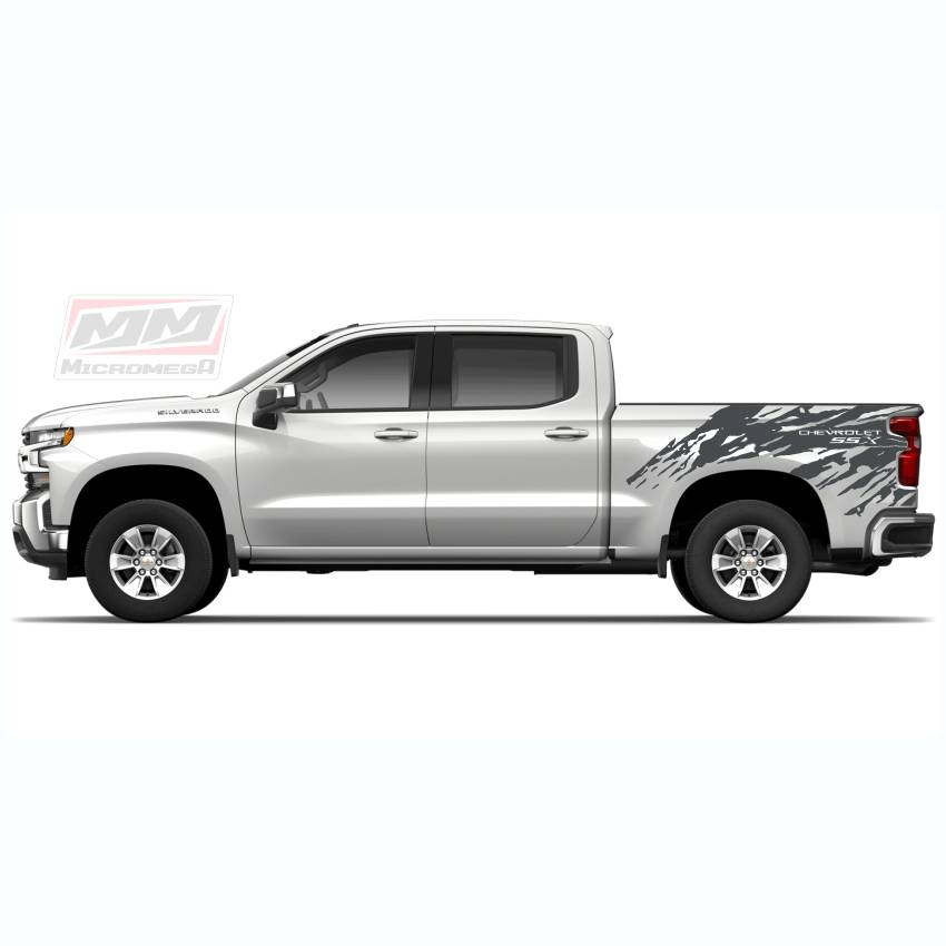 Calcas Sticker Calcomanías Chevolet Cheyenne 19-21 Cajón