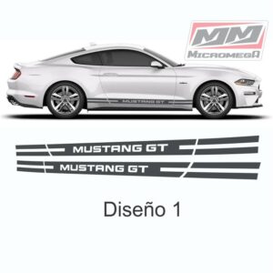 Calcas Sticker Calcomanías Ford Mustang 15-20