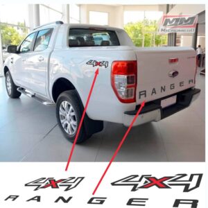 Calcas Sticker Calcomanías Ford Ranger 4x4 11-19
