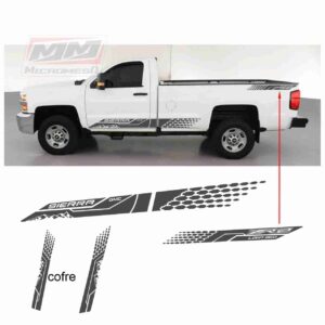Calcas Sticker Calcomanías GMC Sierra 16-18