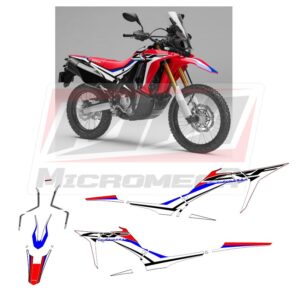 Calcas Sticker Calcomanías Honda Crf 250 Rally 17-18