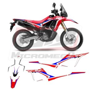 Calcas Sticker Calcomanías Honda Crf 250 Rally 19-20