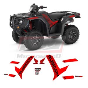 Calcas Sticker Calcomanías Honda Foreman Rubicon 4x4 Eps 21-25
