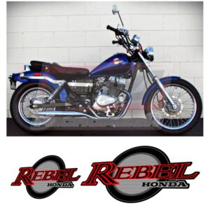 Calcas Sticker Calcomanías Honda Rebel 250 2003