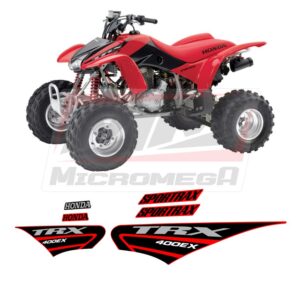 Calcas Sticker Calcomanías Honda Trx 400 Ex 2005