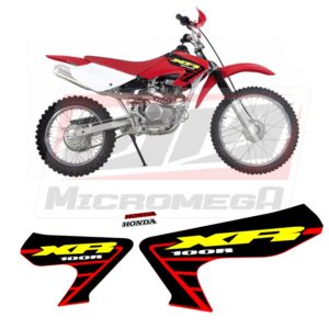 Calcas Sticker Calcomanías Honda Xr 100 2002