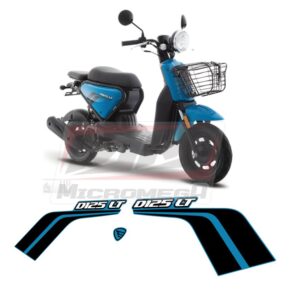 Calcas Sticker Calcomanías Italika D125 Lt 2022