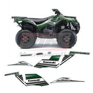Calcas Sticker Calcomanías Kawasaki Brute Force 750 2017