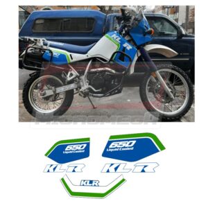 Calcas Sticker Calcomanías Kawasaki Klr 650 1988
