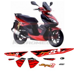 Calcas Sticker Calcomanías Kymco Super 8 08-11