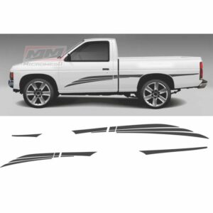 Calcas Sticker Calcomanías Nissan D21 Hardbody 1995 B Sencilla