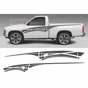 Calcas Sticker Calcomanías Nissan D21 Hardbody 1997 Se Sencilla