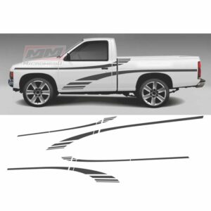 Calcas Sticker Calcomanías Nissan D21 Hardbody 1998 Mex Sencilla