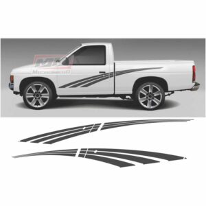 Calcas Sticker Calcomanías Nissan D21 Hardbody 87-97 Sencilla