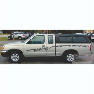 Calcas Sticker Calcomanías Nissan Frontier King Cab 1999 b