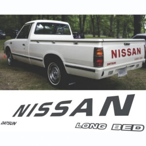 Calcas Sticker Calcomanías Nissan Pickup 83-84 Long Bed Batea