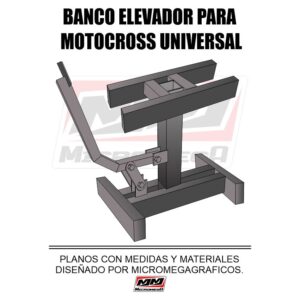 Plano Para Crear Banco Elevador Motocross