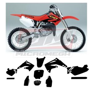 Plantilla Vectorizada Honda Cr 85 03-09