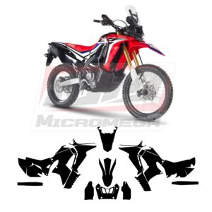 Plantilla Vectorizada Honda Crf 250 Rally 17-19