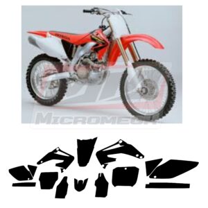 Plantilla Vectorizada Honda Crf 450r 02-04