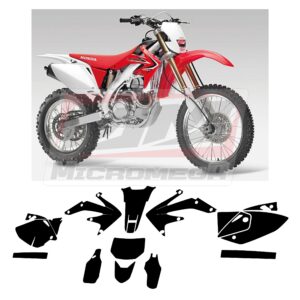Plantilla Vectorizada Honda Crf 450x 05-12