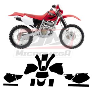 Plantilla Vectorizada Honda Xr 400 96-04