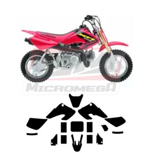 Plantilla Vectorizada Honda Xr 50 00-03