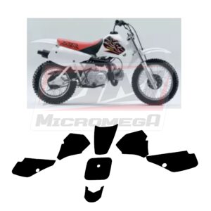Plantilla Vectorizada Honda Xr 70 96-00