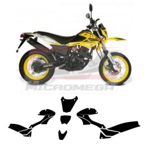 Plantilla Vectorizada Italika Dm 150 10-18