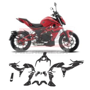 Plantilla Vectorizada Italika Vortex 200 18-23