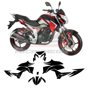 Plantilla Vectorizada Italika Z 250 14-18