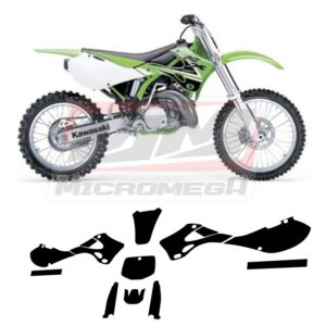 Plantilla Vectorizada Kawasaki Kx 125 250 99-02