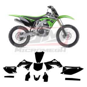 Plantilla Vectorizada Kawasaki Kxf 250 09-12