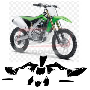 Plantilla Vectorizada Kawasaki Kxf 250 13-16