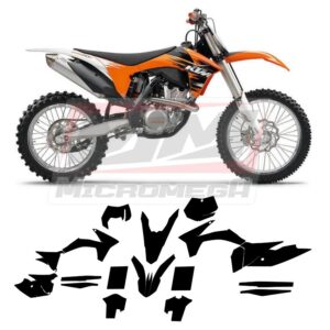 Plantilla Vectorizada Ktm 11-12