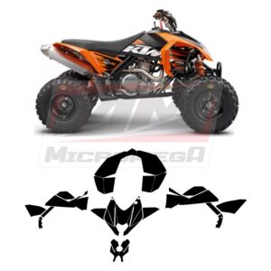 Plantilla Vectorizada Ktm Quad 525 XC SX