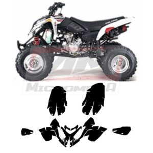 Plantilla Vectorizada Polaris Predator 500 03-07