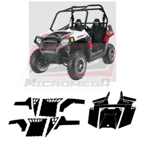 Plantilla Vectorizada Polaris Rzr 800 10-14