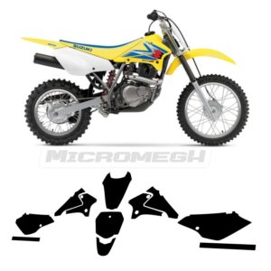 Plantilla Vectorizada Suzuki Drz 125 01-07