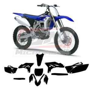 Plantilla Vectorizada Yamaha Yz 250f 10-12