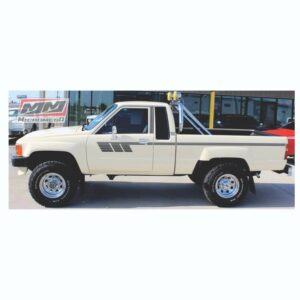 Calcas Sticker Calcomanías Toyota Pickup Extra Cab 1985