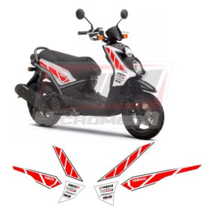 Calcas Sticker Calcomanías Yamaha Bws 125 50 aniversario